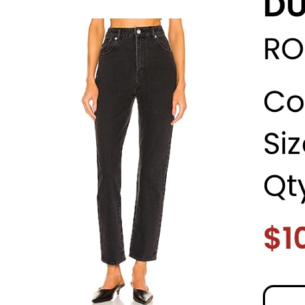 Rollas Black Jeans